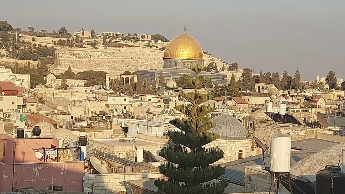 Hashimi Hotel Rooftop Terrace, Jerusalem