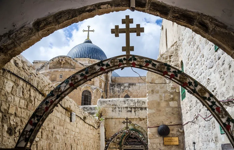 Via Dolorosa — Franciscan Friday procession, Jerusalem