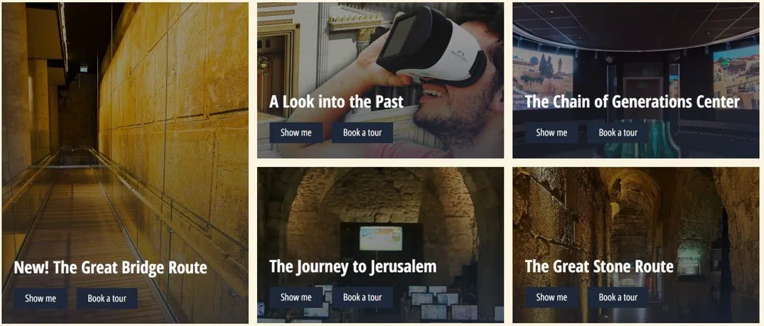 Western Wall Tunnels, Jerusalem