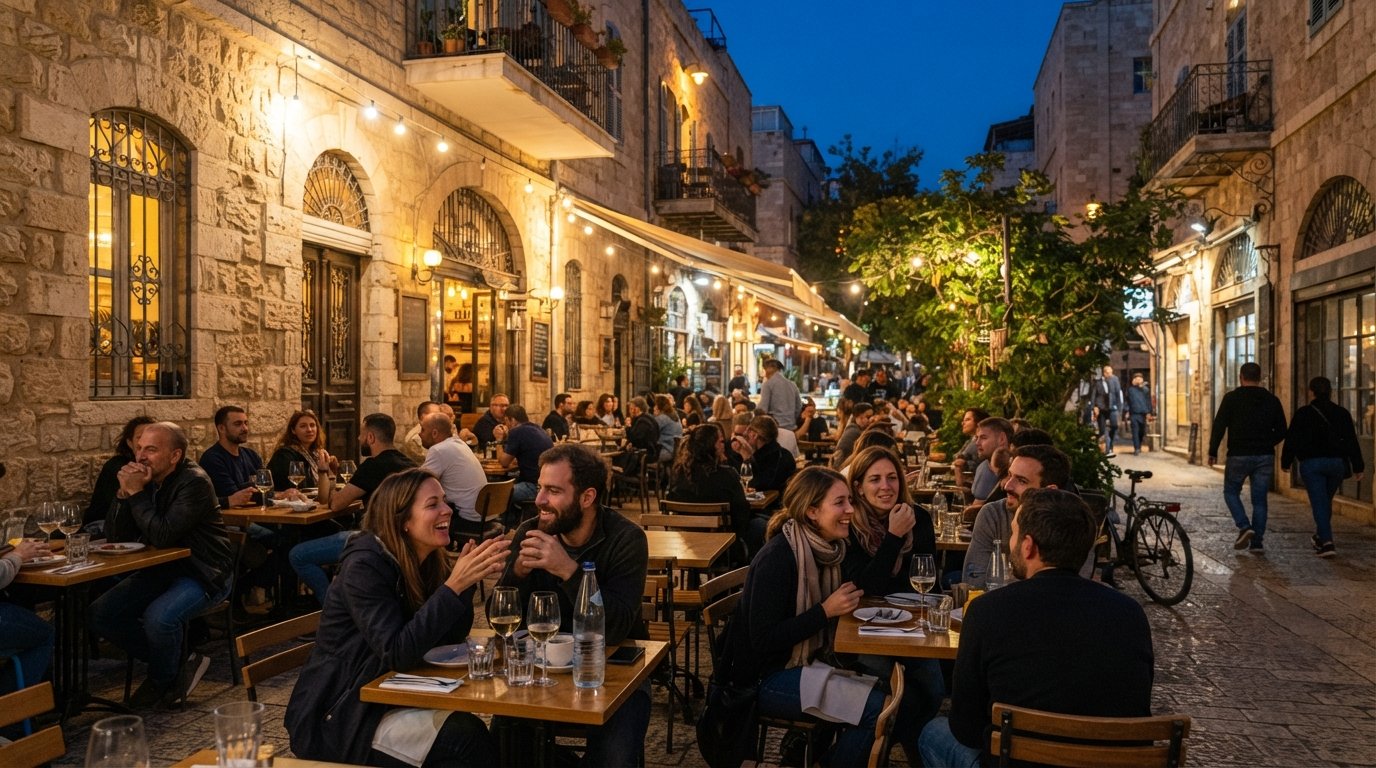 German Colony, Jerusalem: Emek Refaim’s leafy dining street and Templer past